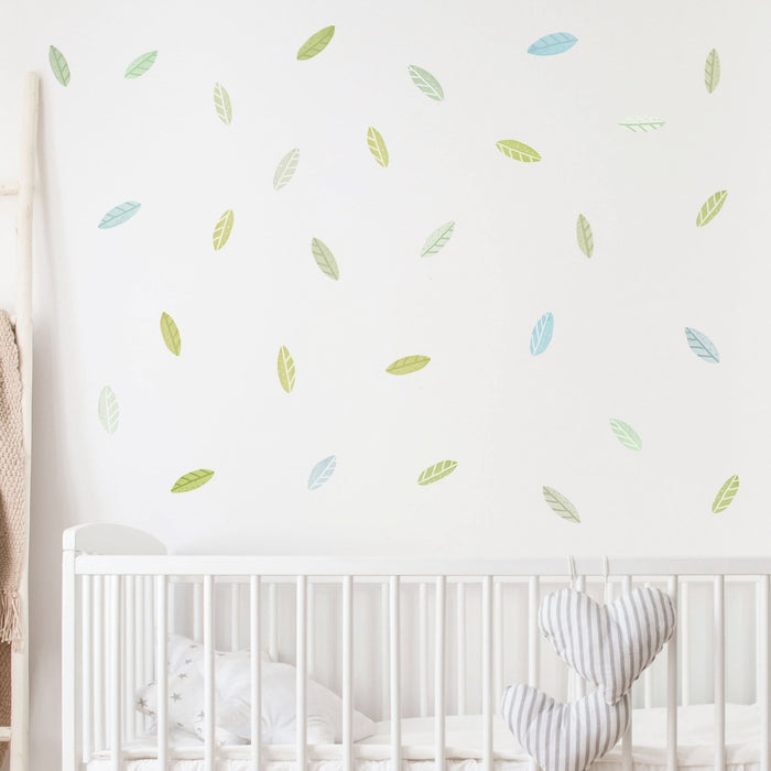 Woodland Spring Leaves Wall Stickers, wall decals by Made of Sundays
