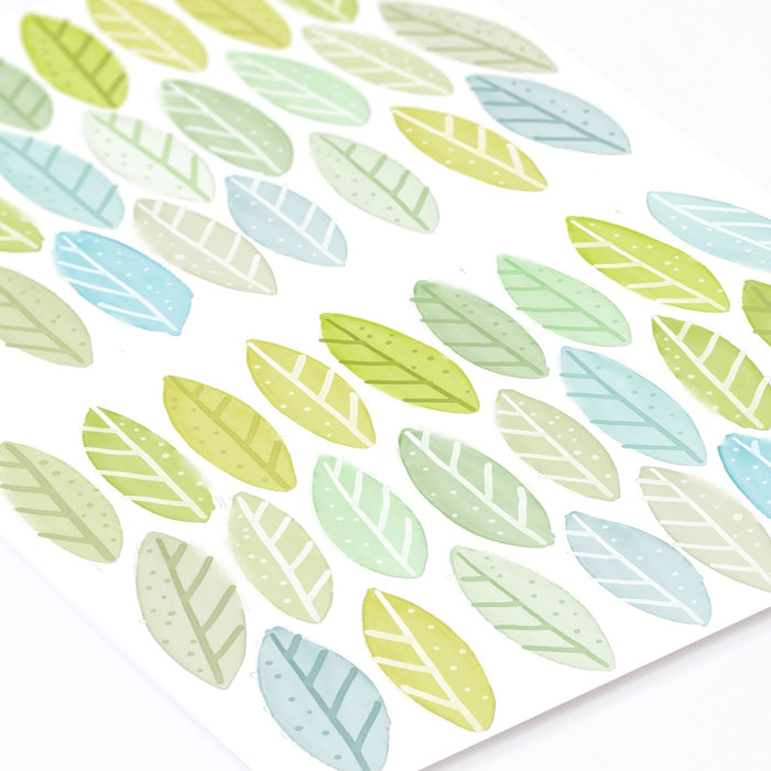 Woodland Spring Leaves Wall Stickers, wall decals by Made of Sundays